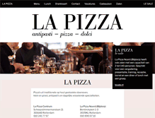 Tablet Screenshot of lapizza.nl