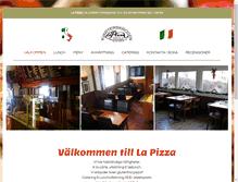 Tablet Screenshot of lapizza.se