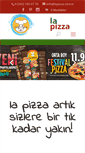 Mobile Screenshot of lapizza.com.tr